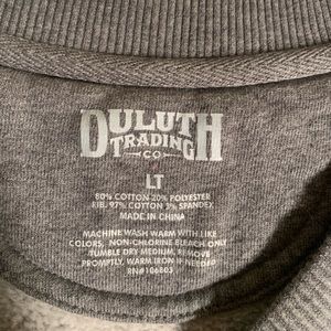 Duluth thick sweatshirt